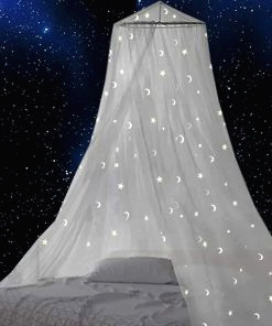 zanzariera letto a baldacchino stelle 2