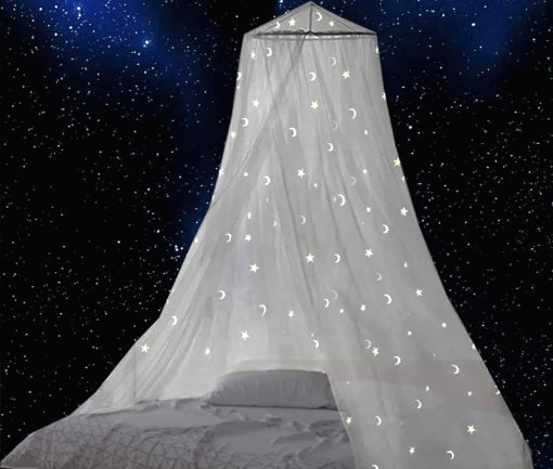 zanzariera letto a baldacchino stelle 2